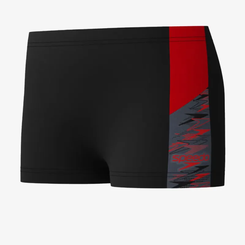 SPEEDO Kupaće gaće DIVE AQUASHORT BLK/RED 