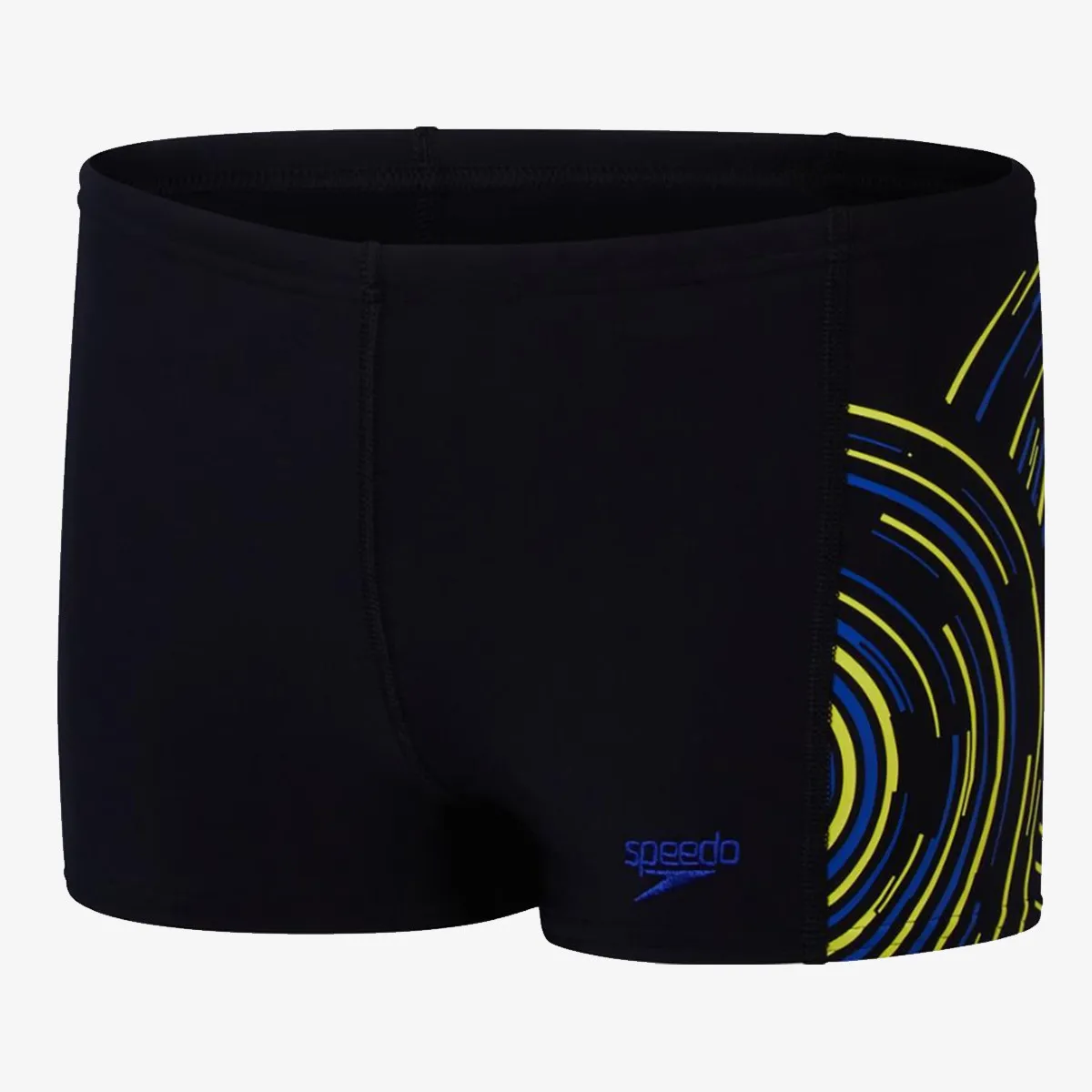 SPEEDO Kupaće gaće PLMT PRNT ASHT JM BLACK/BLUE