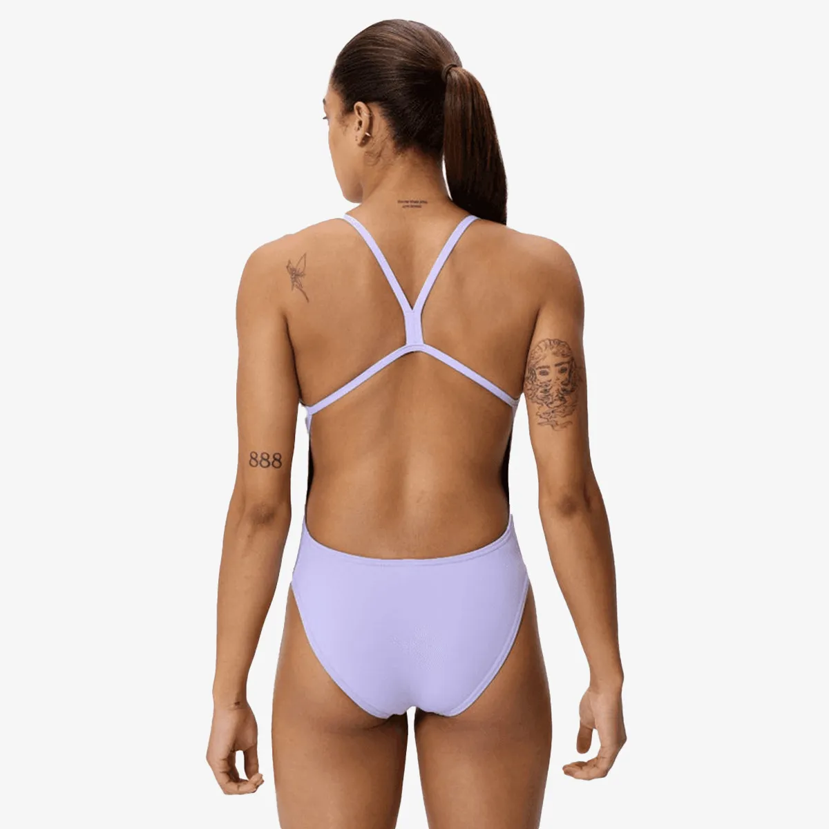 SPEEDO Kupaći kostim 1-delni FL SOLID V-BACK 2.0 LTPUR 