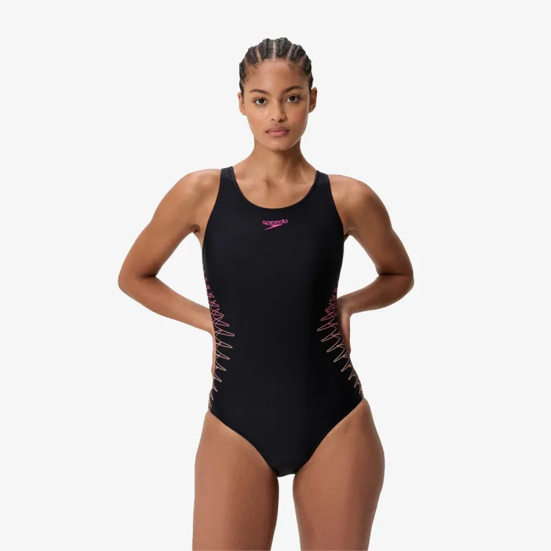 SPEEDO Kupaći kostim 1-delni Placement Muscleback 