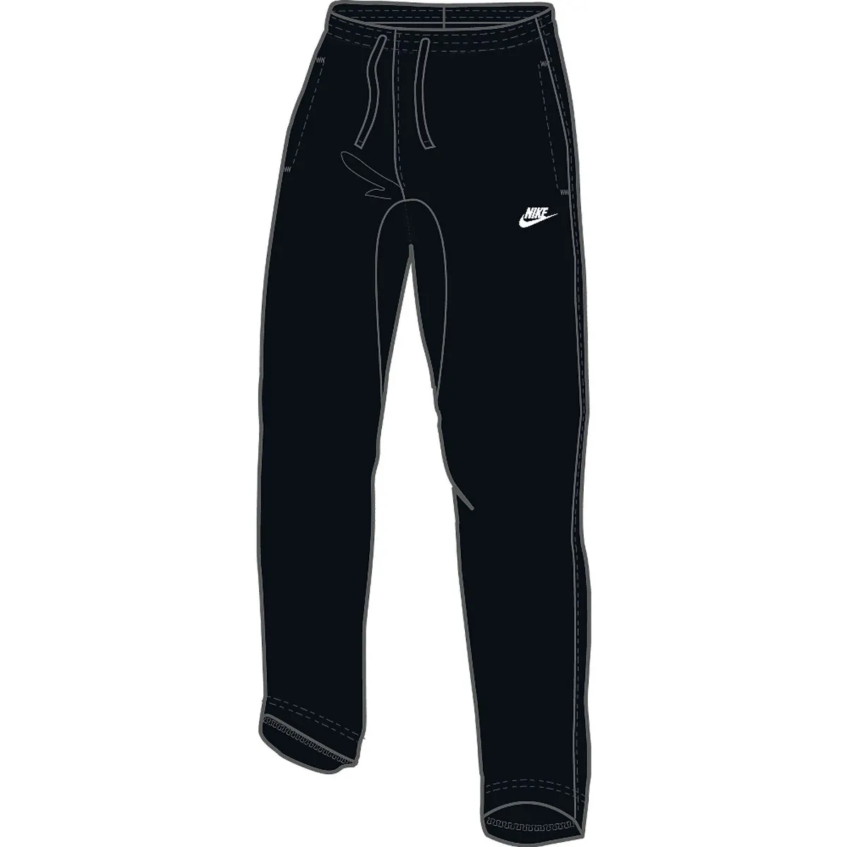 NIKE Donji deo trenerke M NSW PANT OH FLC CLUB