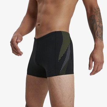 SPEEDO Kupaće gaće TECH PNL ASHT AM BLACK/GREEN 