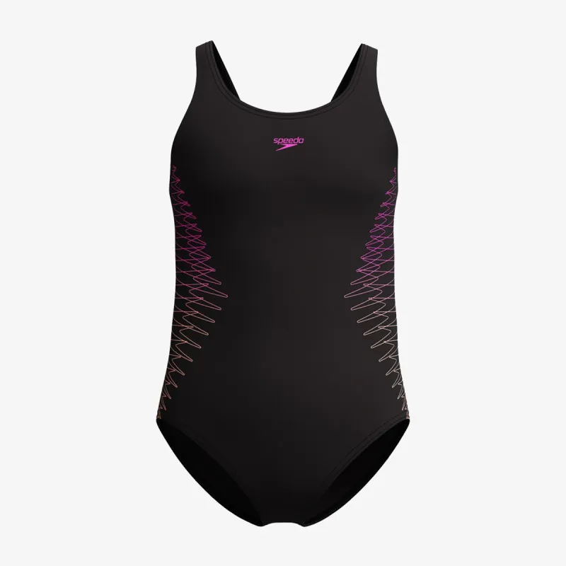 SPEEDO Kupaći kostim 1-delni Placement Muscleback 