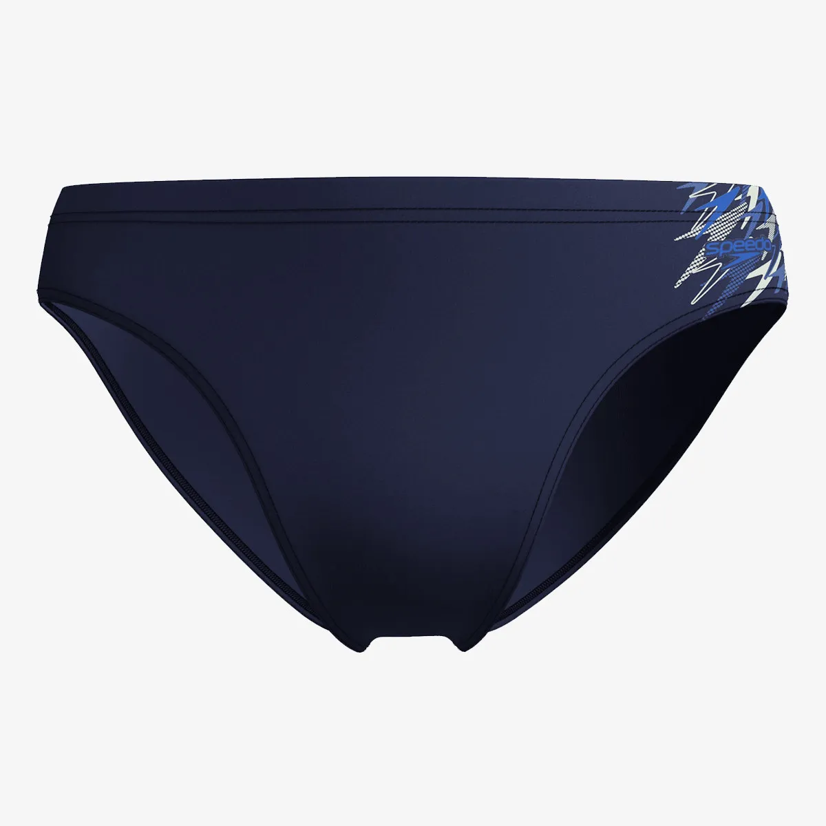 SPEEDO Kupaće gaće MEDLY LOGO BRIEF 7CM NVY/BLU 