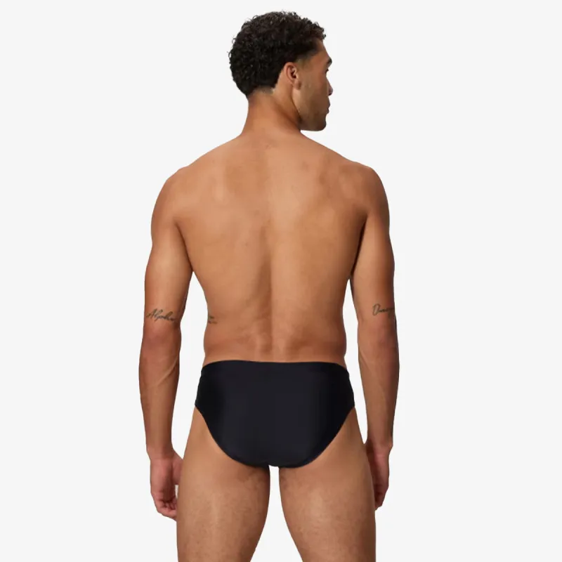 SPEEDO Kupaće gaće MEDLY LOGO BRIEF 7CM BLK/RED 