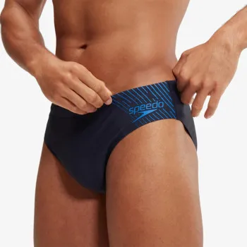 SPEEDO Kupaće gaće MEDLEY LOGO 7CM BRF AM NAVY/BLUE 