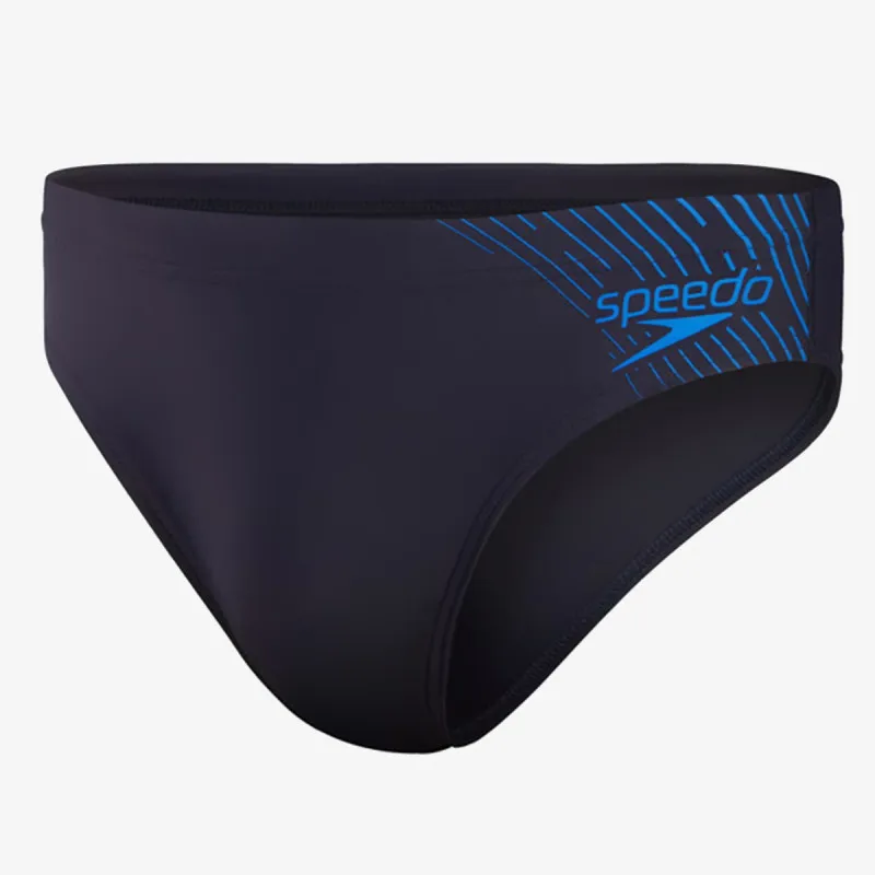 SPEEDO Kupaće gaće MEDLEY LOGO 7CM BRF AM NAVY/BLUE 