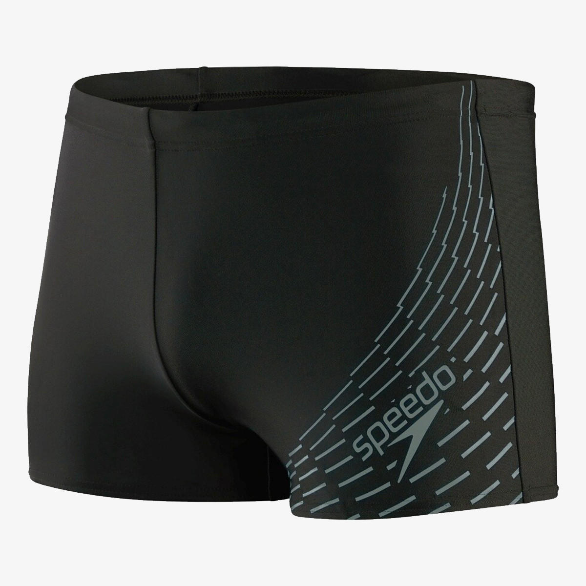 SPEEDO Kupaće gaće MEDLEY LOGO ASHT AM BLACK/GREY