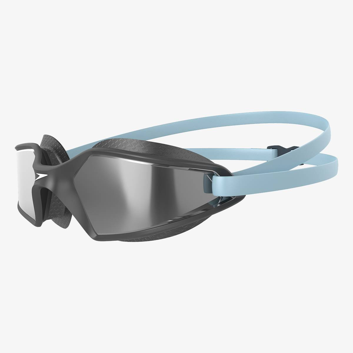 SPEEDO Naočare za plivanje HYDROPULSE MIRROR GOG AU GREY/SILVER