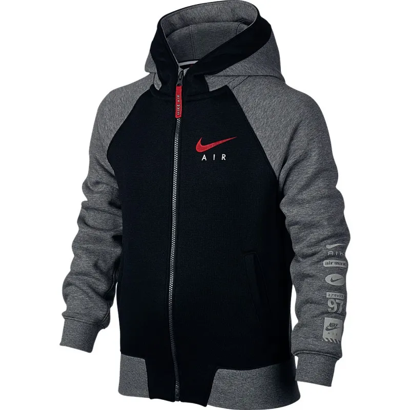 NIKE Dukserica B NK AIR HOODIE FZ BF 