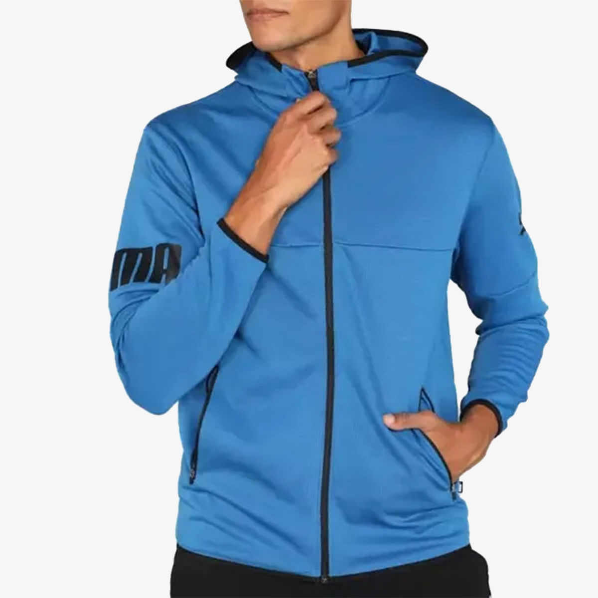 PUMA Dukserica PUMA POWER CAT FULL-ZIP HOODIE