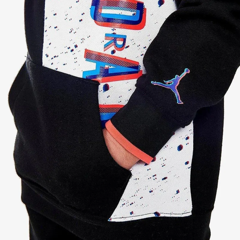 NIKE Dukserica JORDAN SPACE GLITCH FLEECE 