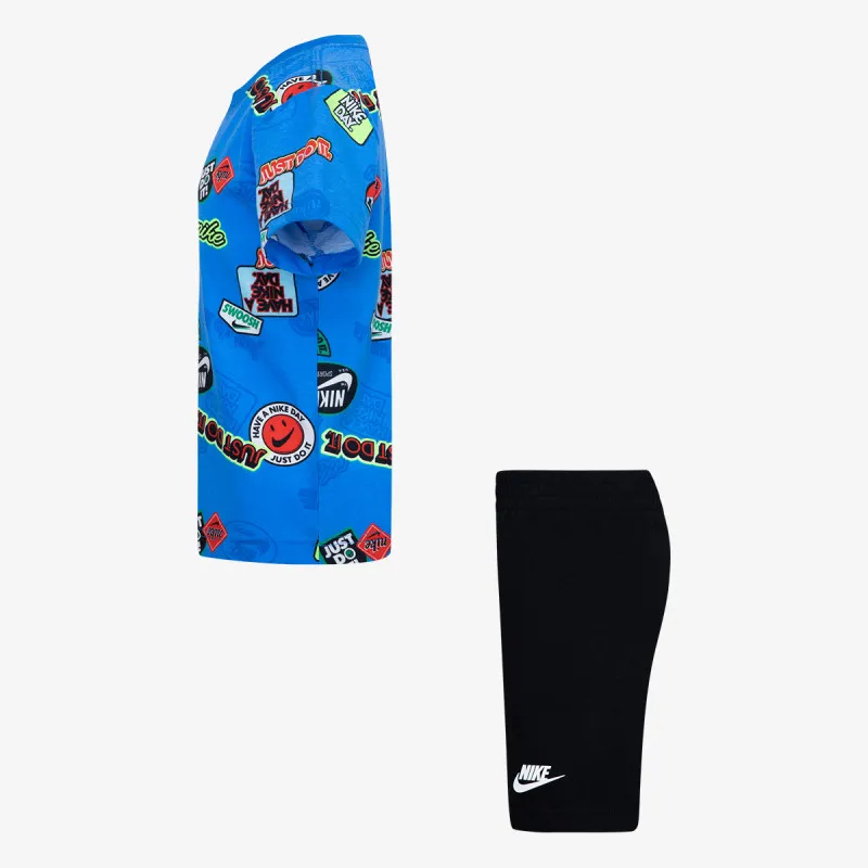 NIKE ŠORC I MAJICA NKB B NSW AOP FT SHORT SET 