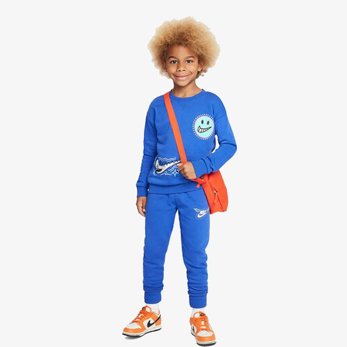 NIKE Trenerka NKB B NSW FS FLC CREW PANT SET