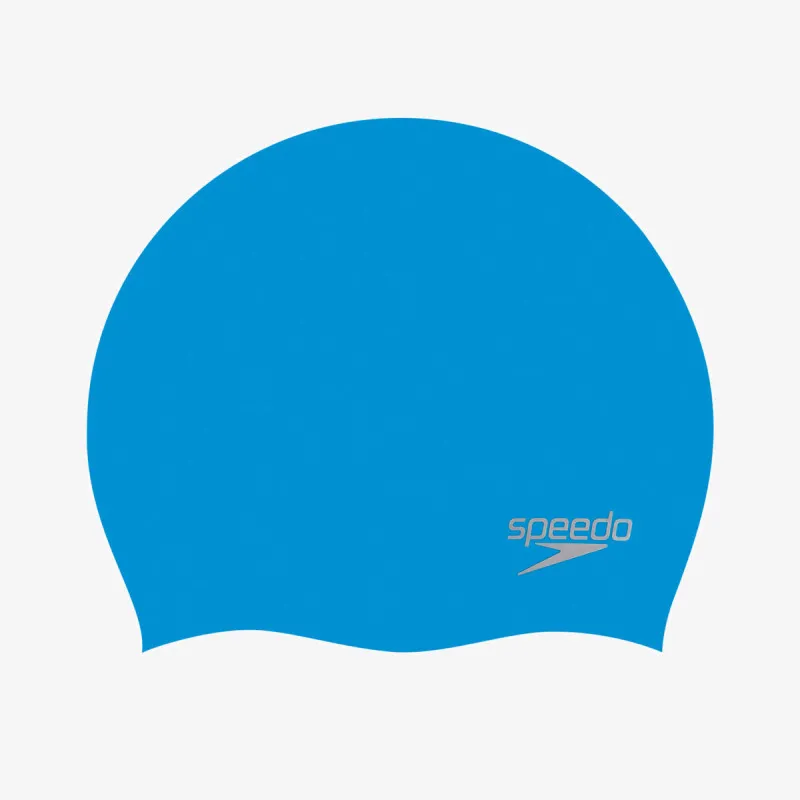 SPEEDO Kapa za plivanje MOULDED SILC CAP AU BLUE/SILVER 