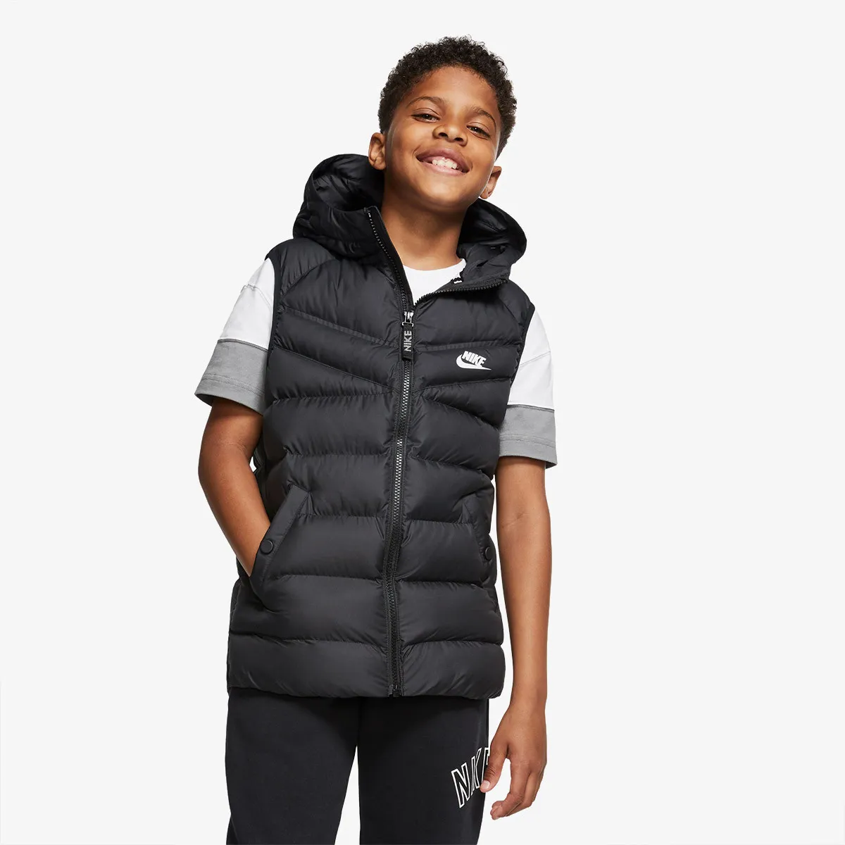 NIKE Prsluk B NSW VEST FILLED