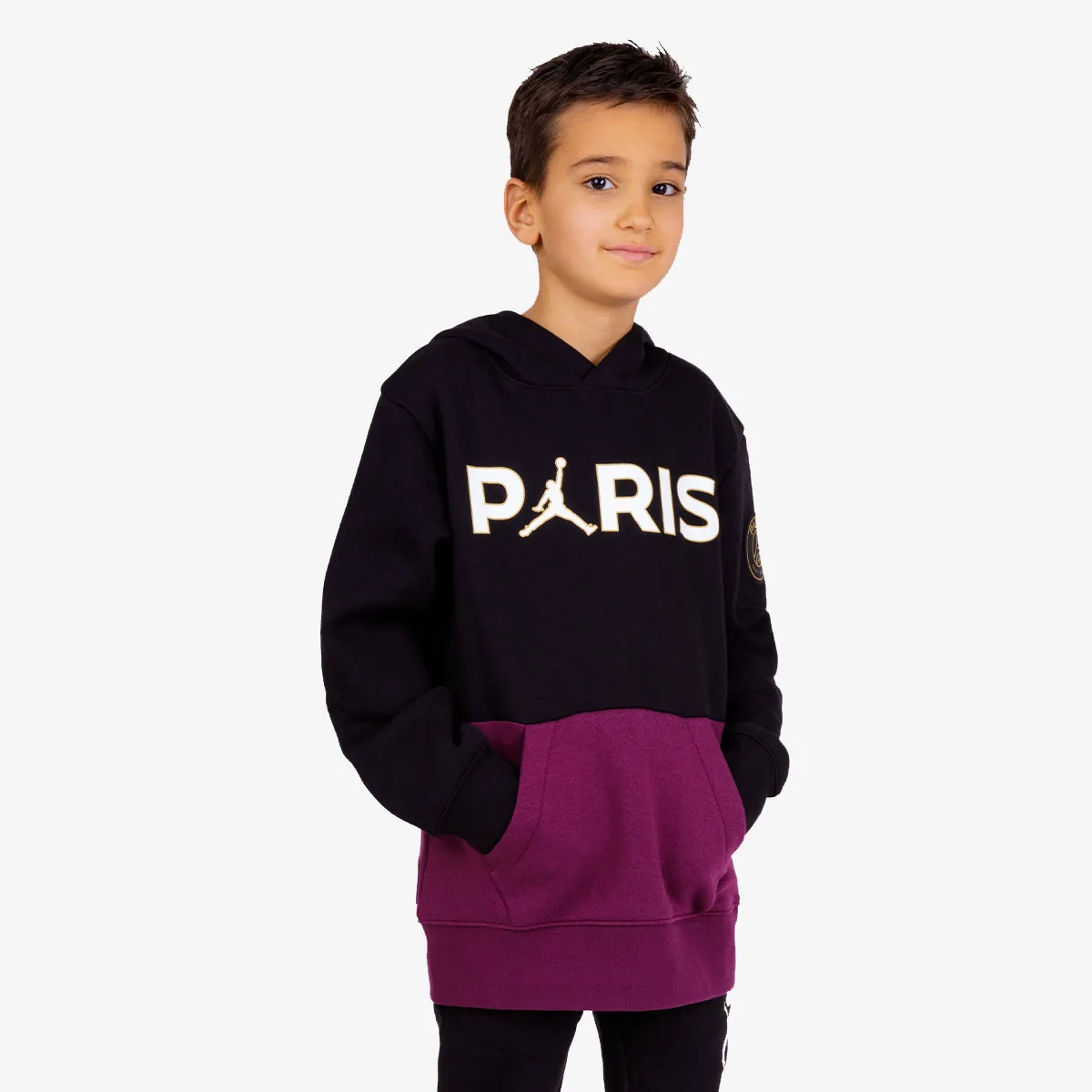 NIKE Dukserica JORDAN JDB PSG FLEECE PO HOODIE KIDS