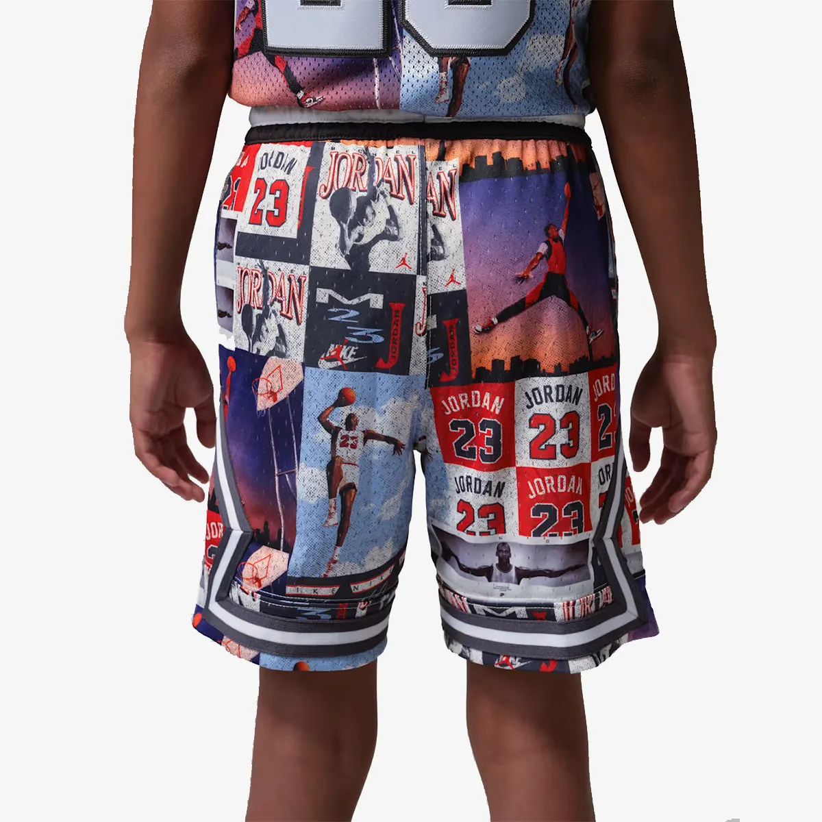 JORDAN Šorc JDB MJ AOP SPORT DIAMOND SHORT 