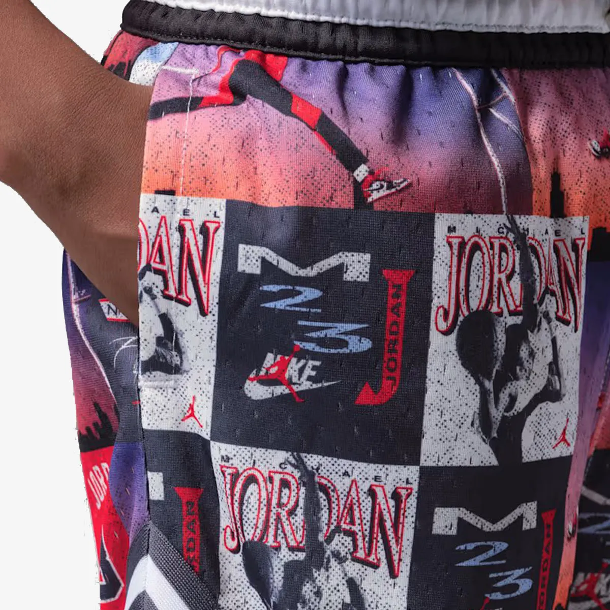 JORDAN Šorc JDB MJ AOP SPORT DIAMOND SHORT 