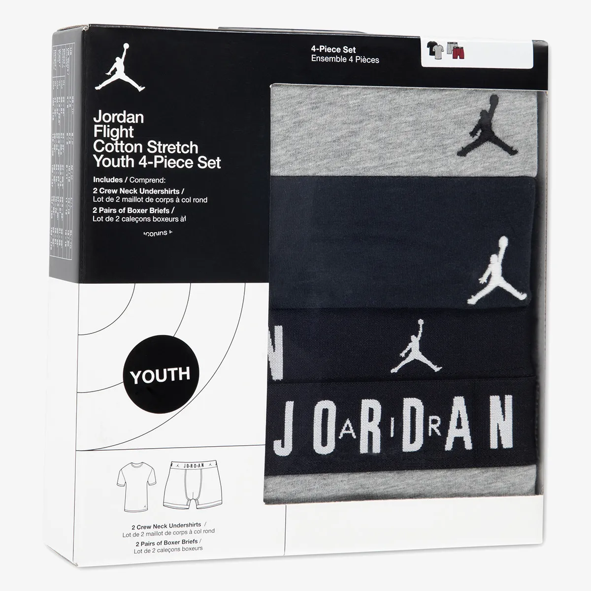 JORDAN Donji veš JHB BOYS 4PC BASICS SET 