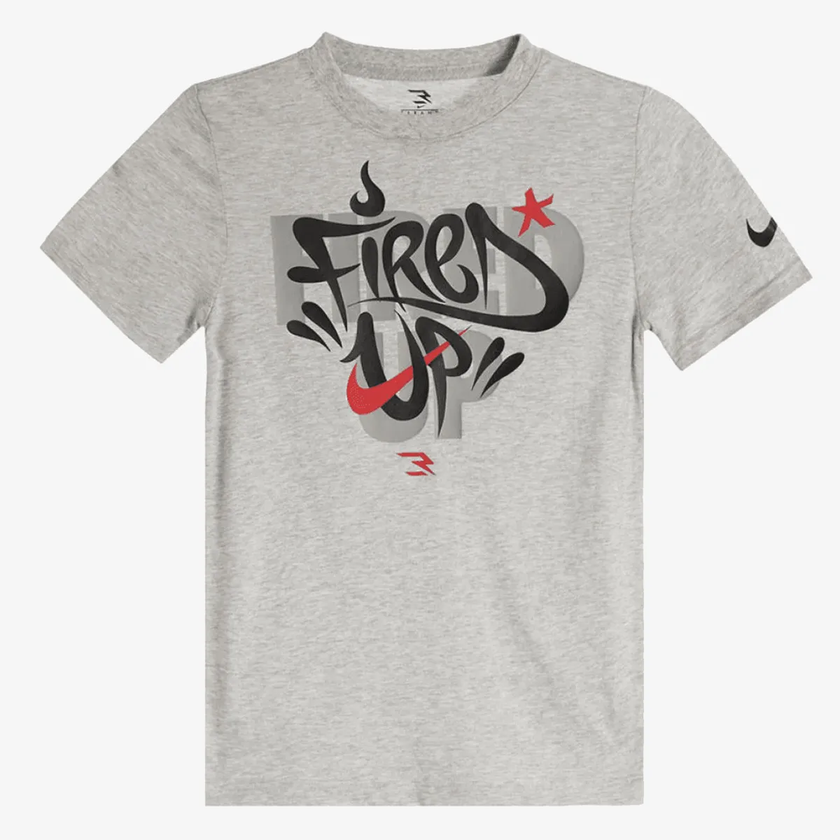 NIKE Majica RWB FIRED UP GRAFFITI TEE
