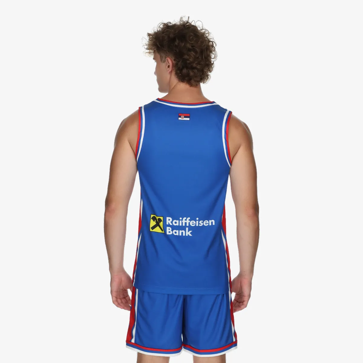 NIKE Dres SR M NK TM BB JSY HM-ROYAL BLUE/WHITE/UN 