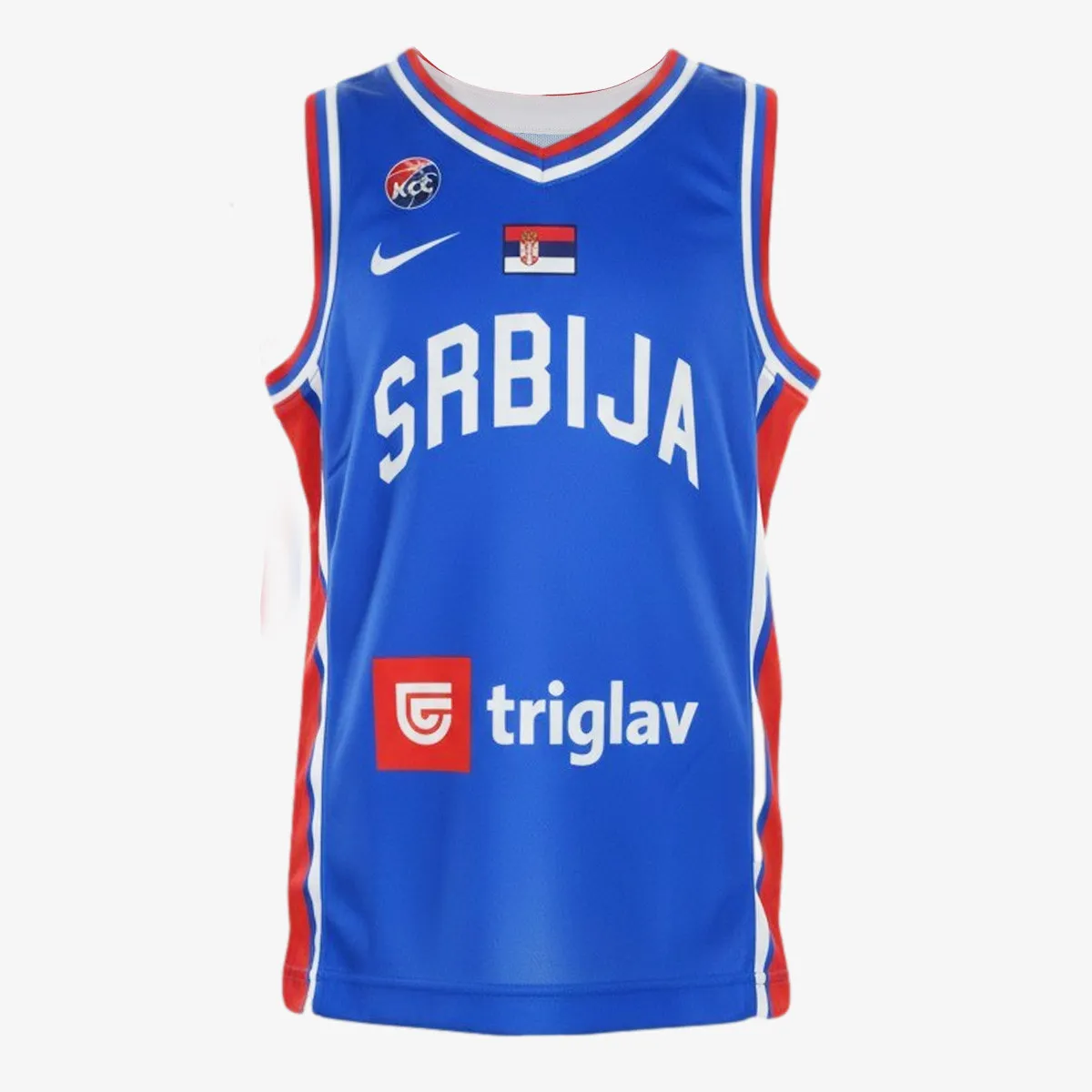 NIKE Dres SR Y NK TM BB JSY HM-ROYAL BLUE/WHITE/UN 