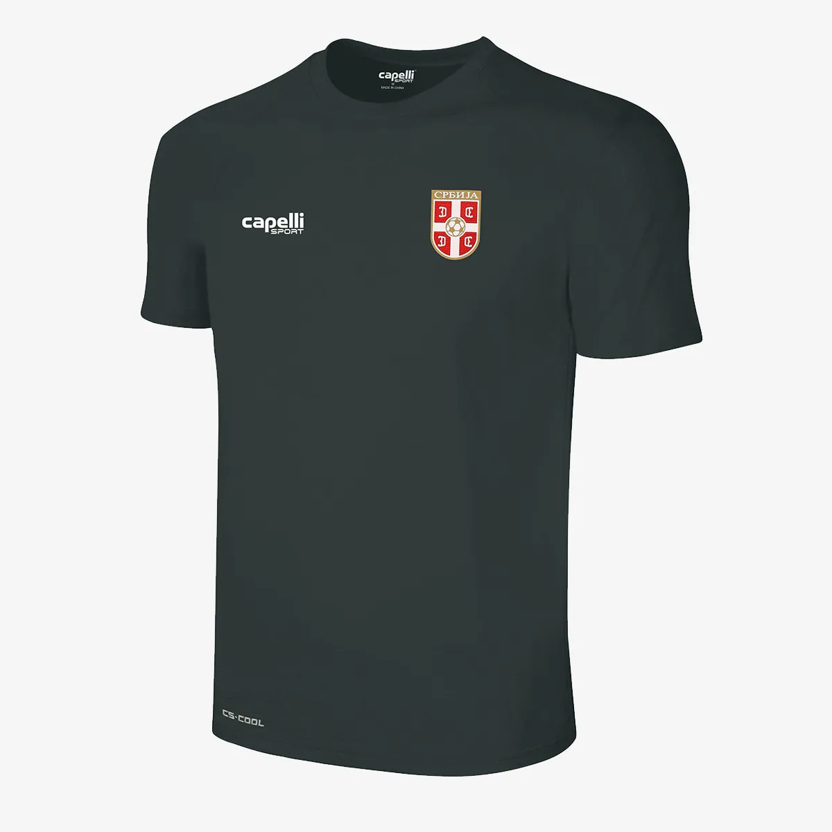 CAPELLI SPORT Majica Basics Tee with Sleeve Logo 