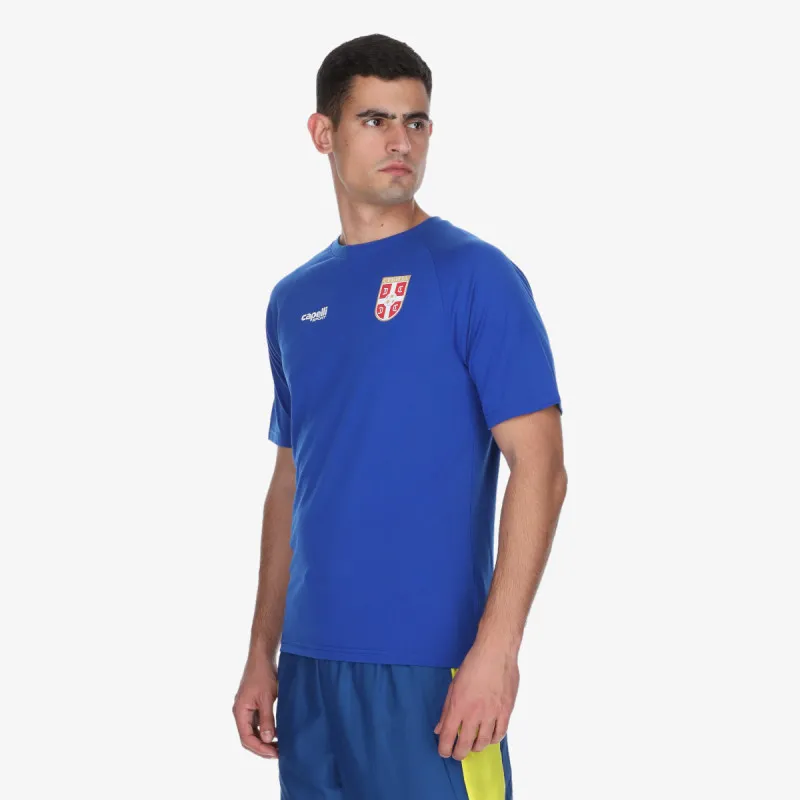 CAPELLI SPORT Majica Basics Tee with Sleeve Logo 