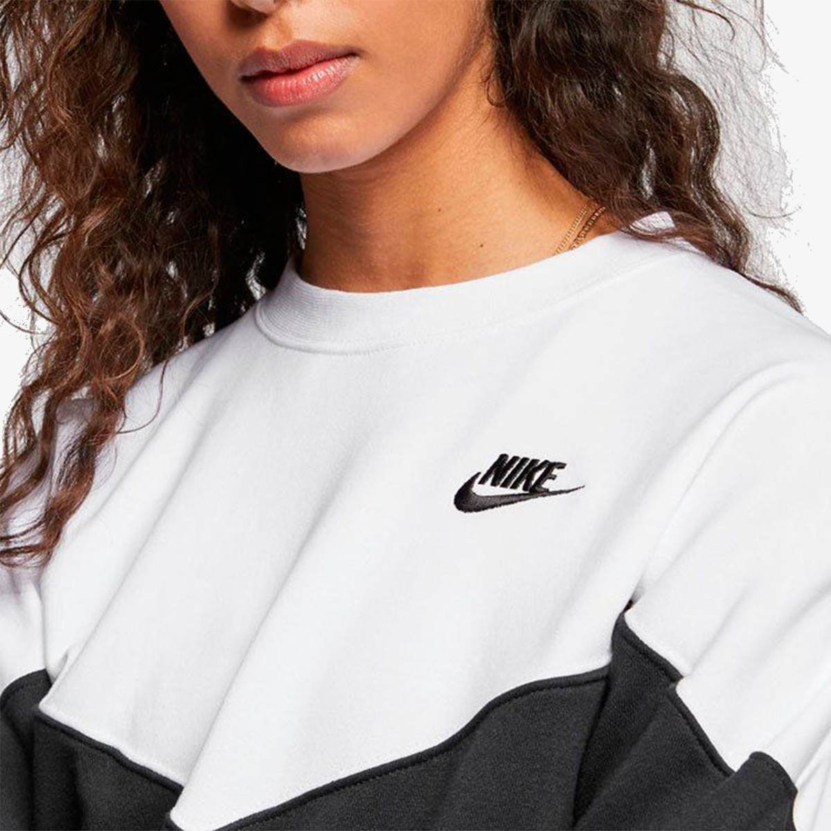 NIKE Dukserica W NSW HRTG CREW FLC