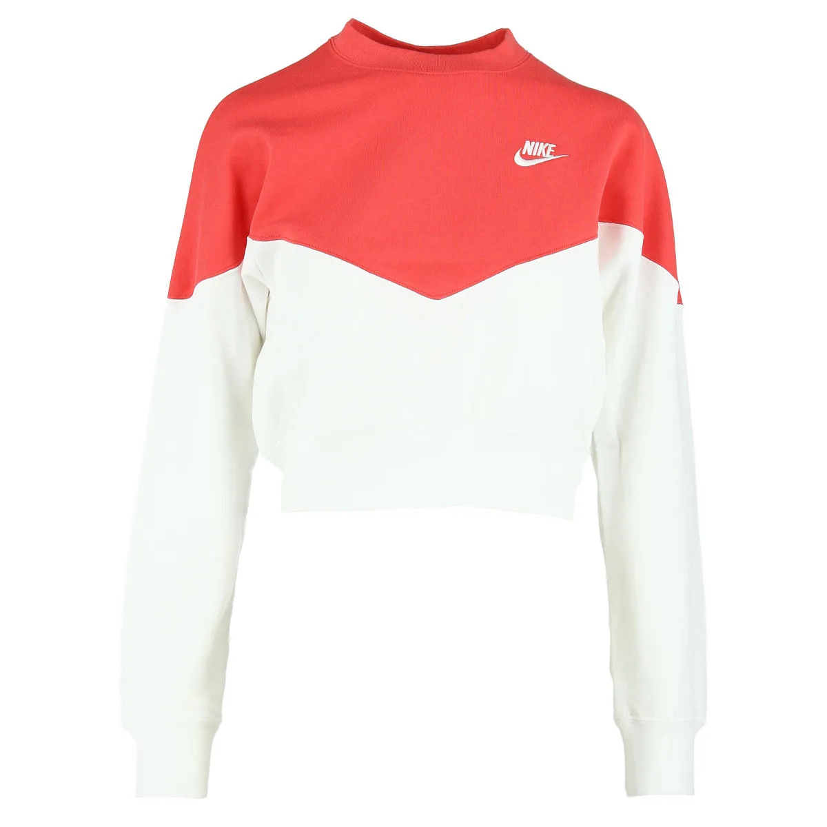 NIKE Dukserica W NSW HRTG CREW FLC