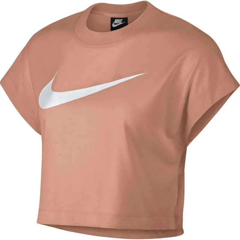 NIKE Majica W NSW SWSH TOP CROP SS 