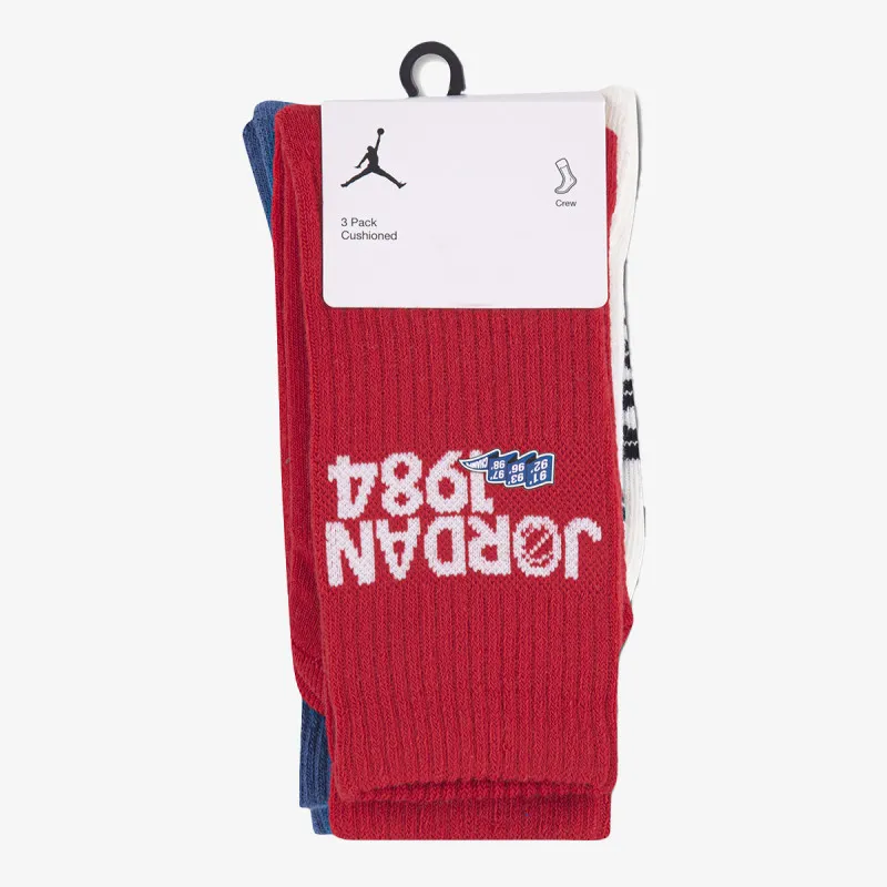 JORDAN ČARAPE JHB MJ AMRCA 3PK CREW 