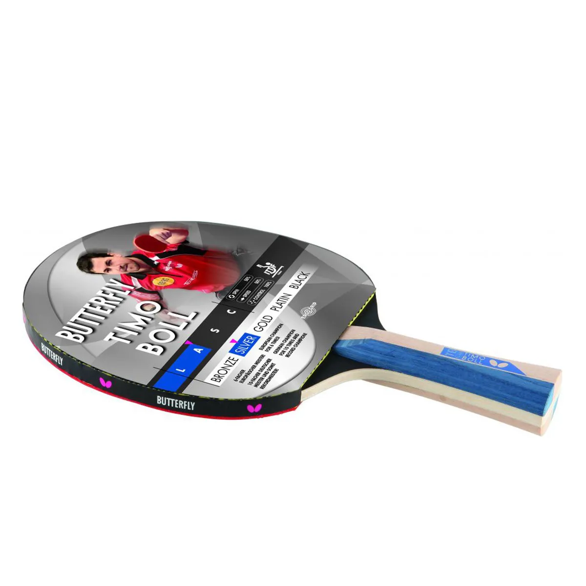 BUTTERFLY REKET ZA STONI TENIS Reket Timo Boll Silver