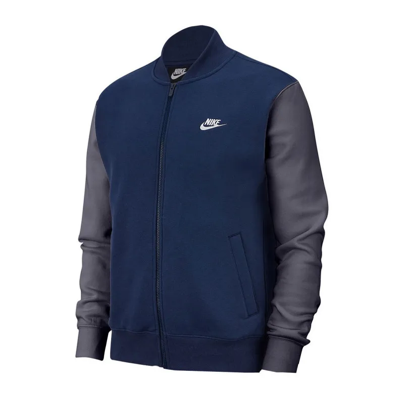 NIKE Dukserica M NSW CLUB BOMBR JKT BB