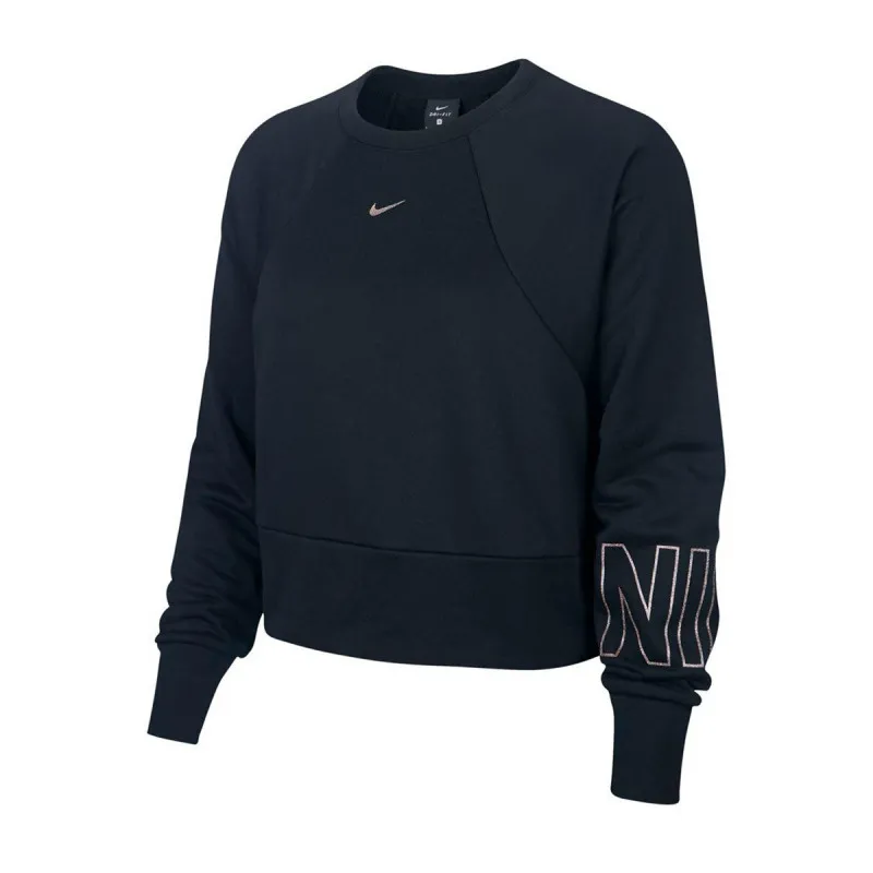 NIKE Dukserica W NK DRY GET FIT FLC CRW NK GX