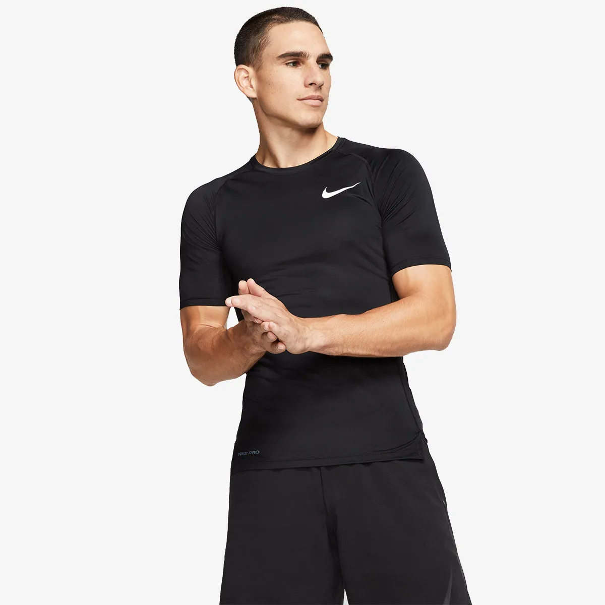 NIKE Majica M NP TOP SS TIGHT 
