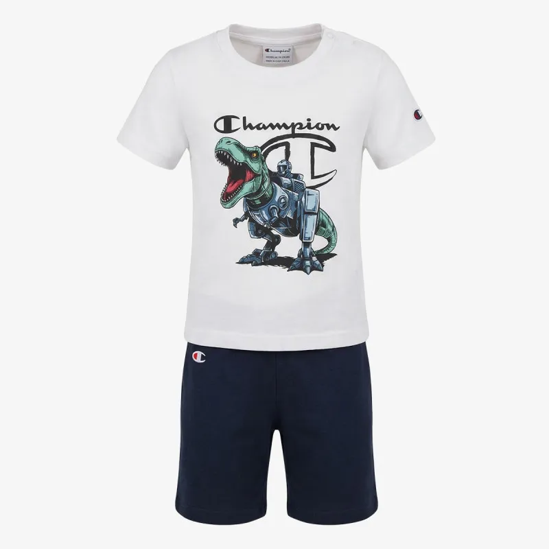 CHAMPION ŠORC I MAJICA CHMP DINO SET 