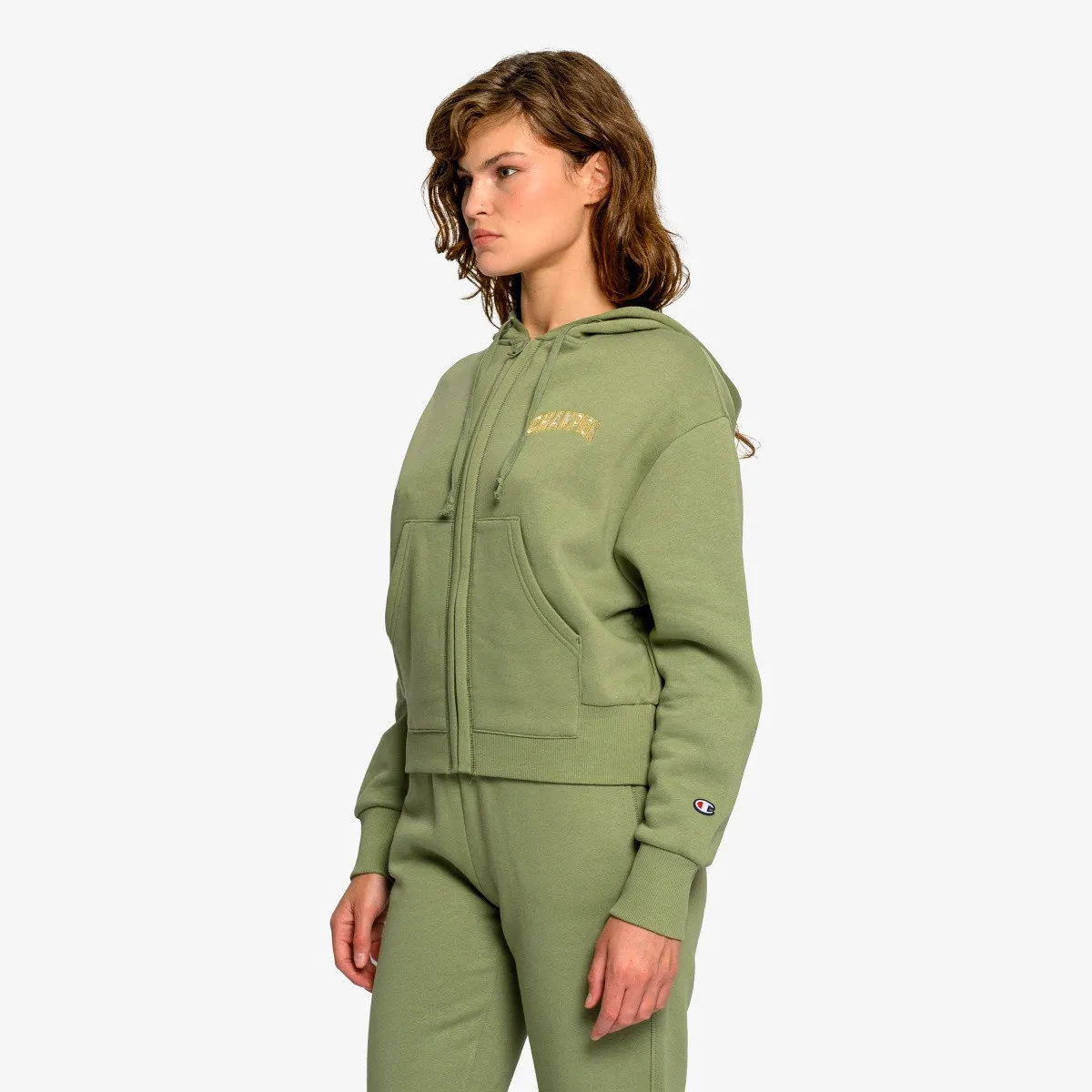 CHAMPION Dukserica RETRO SPORT FULL ZIP HOODY 