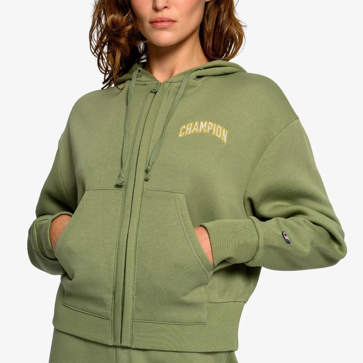CHAMPION Dukserica RETRO SPORT FULL ZIP HOODY 