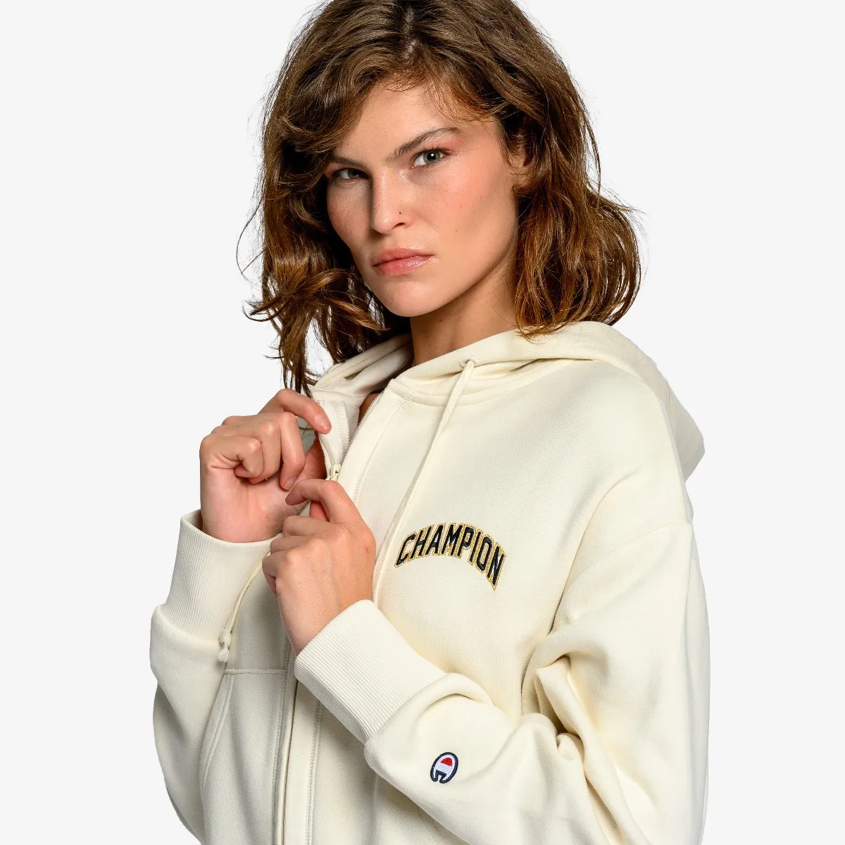 CHAMPION Dukserica RETRO SPORT FULL ZIP HOODY 