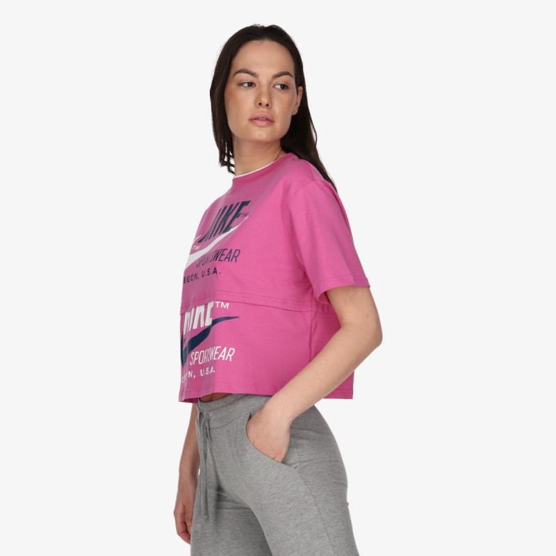 NIKE Majica W NSW ICN CLSH SS TOP