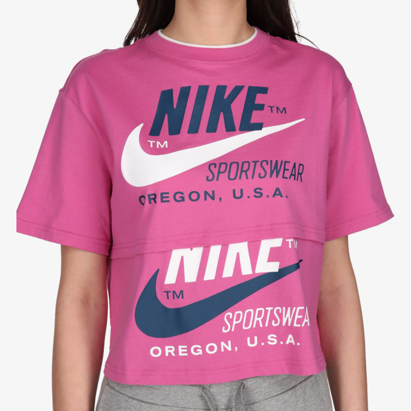 NIKE Majica W NSW ICN CLSH SS TOP