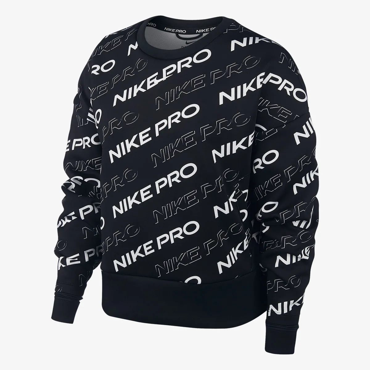 NIKE Dukserica W NP CLN FLEECE CREW PRT