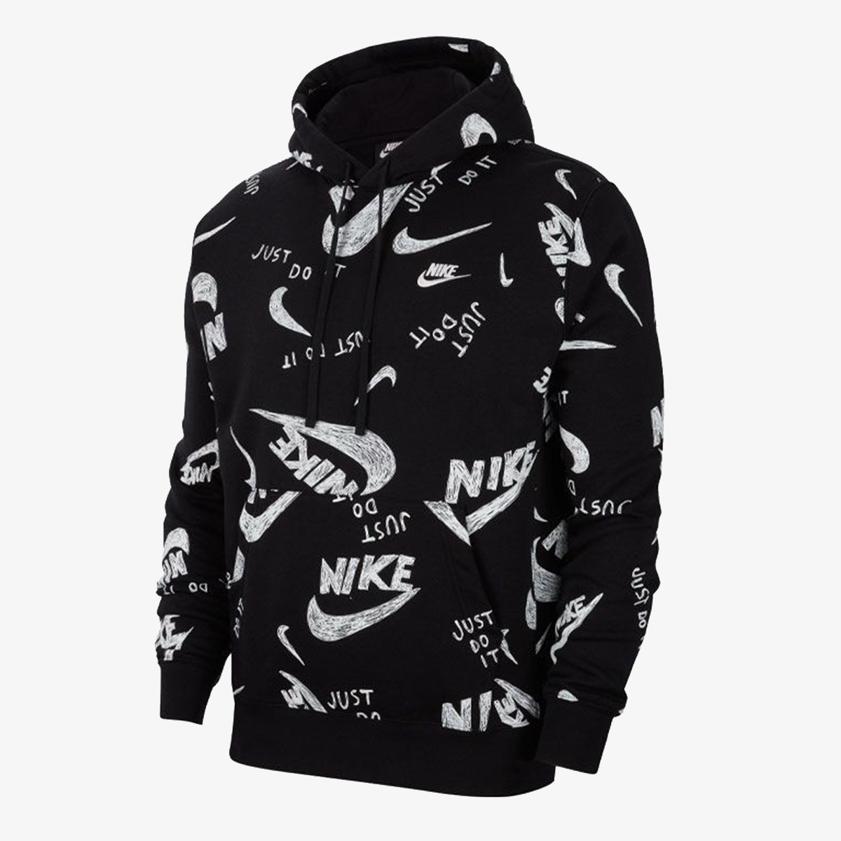 NIKE Dukserica M NSW CLUB HOODIE PO BB AOP 1