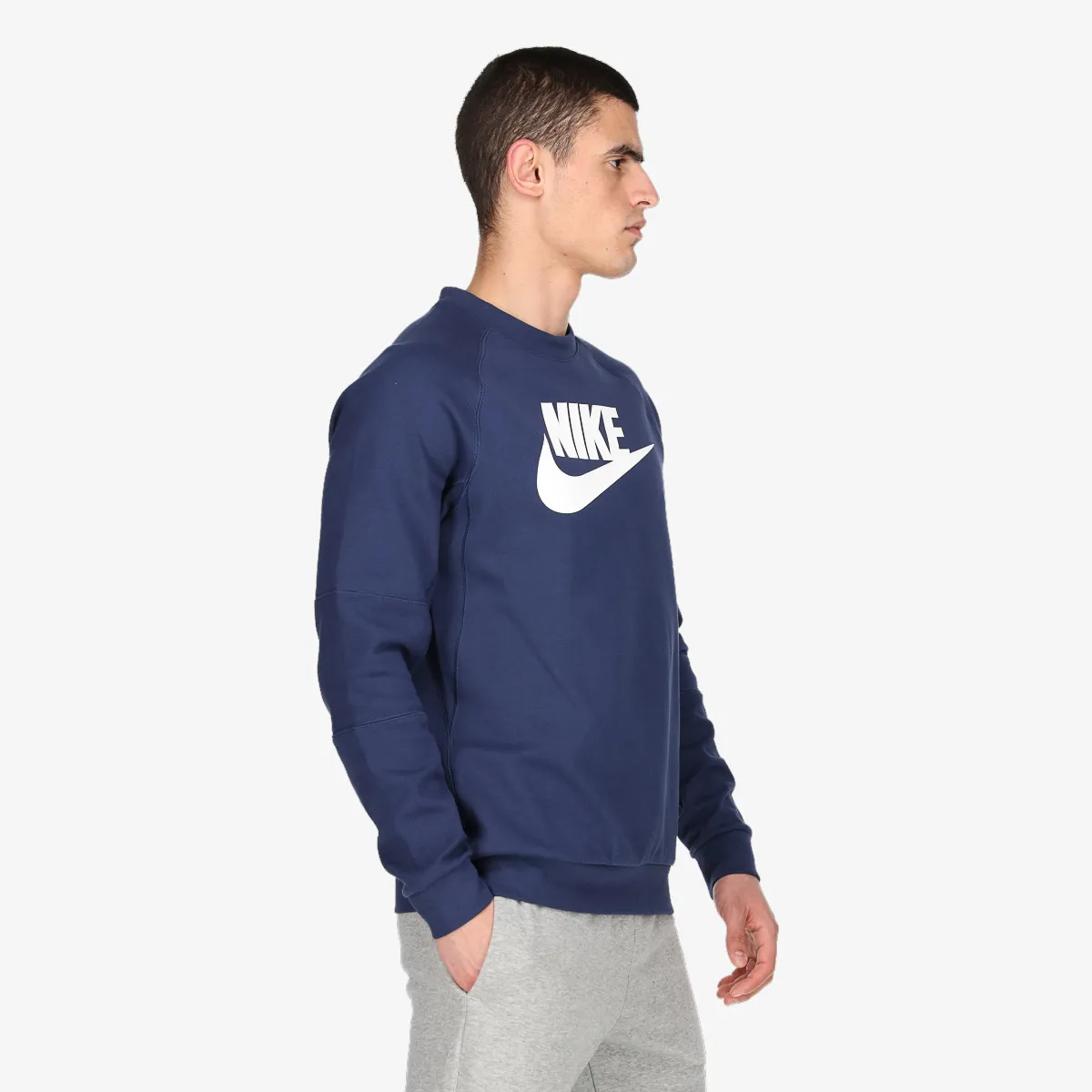 NIKE Dukserica M NSW MODERN CRW FLC HBR