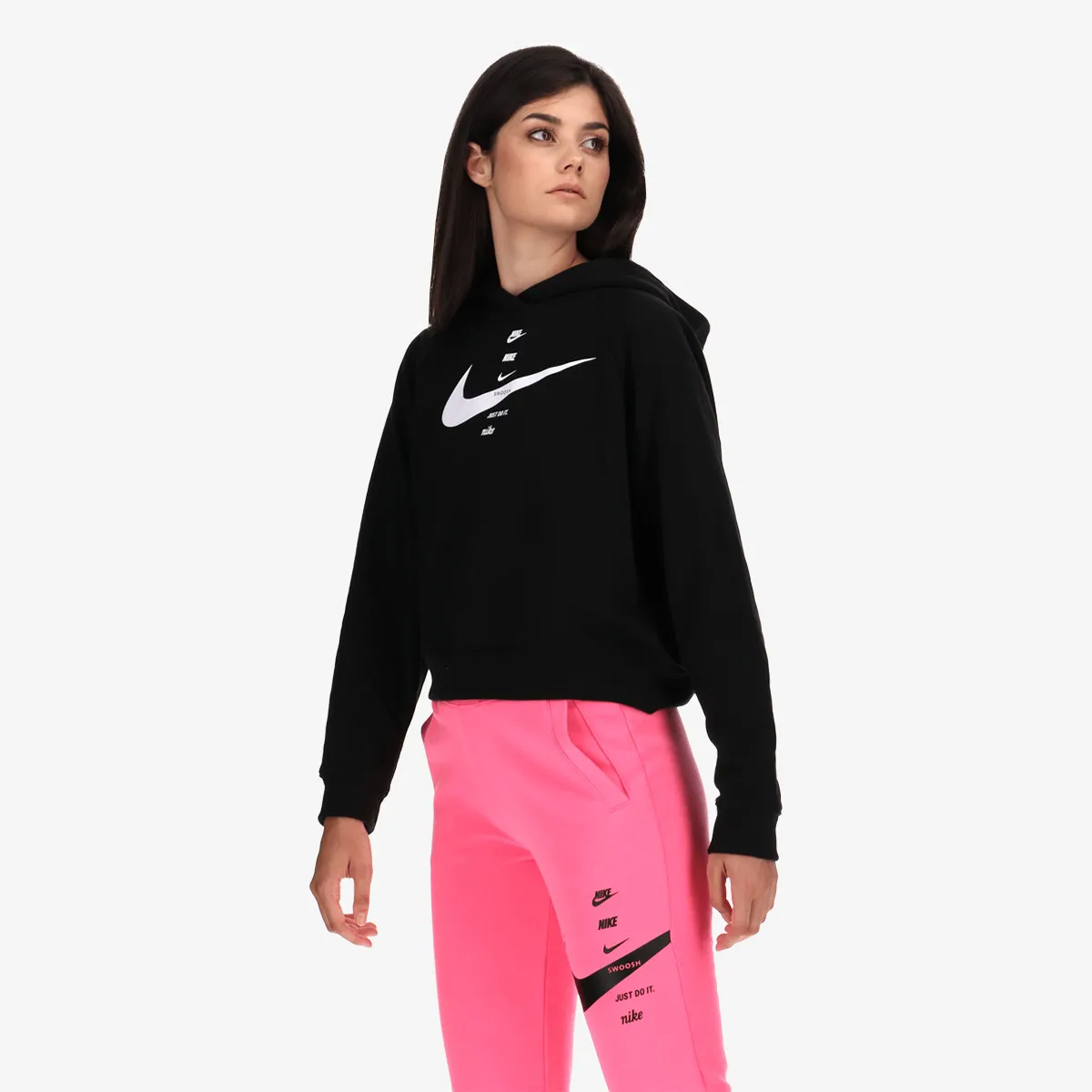 NIKE Dukserica W NSW SWSH HOODIE FLC BB