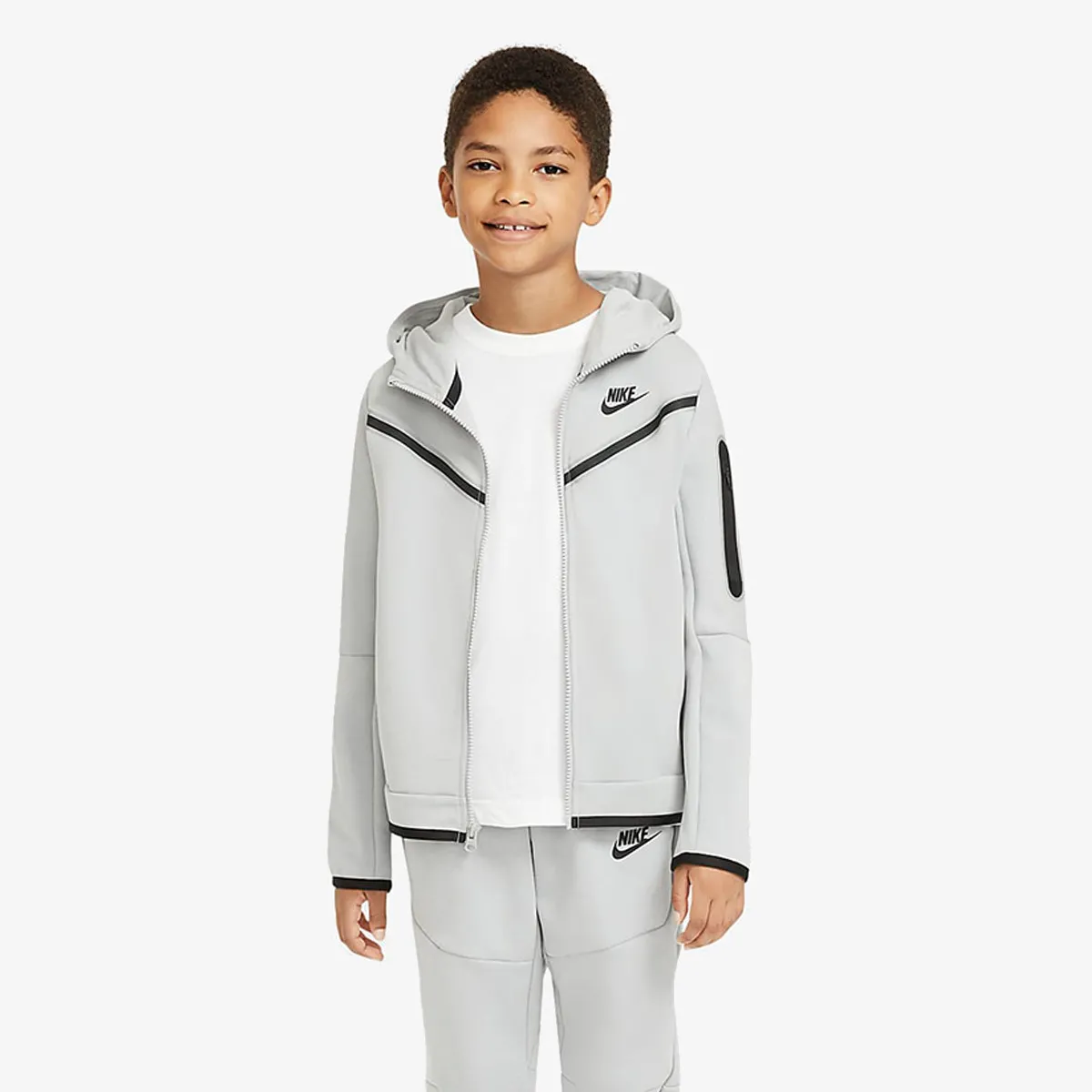 NIKE Dukserica B NSW TCH FLC F