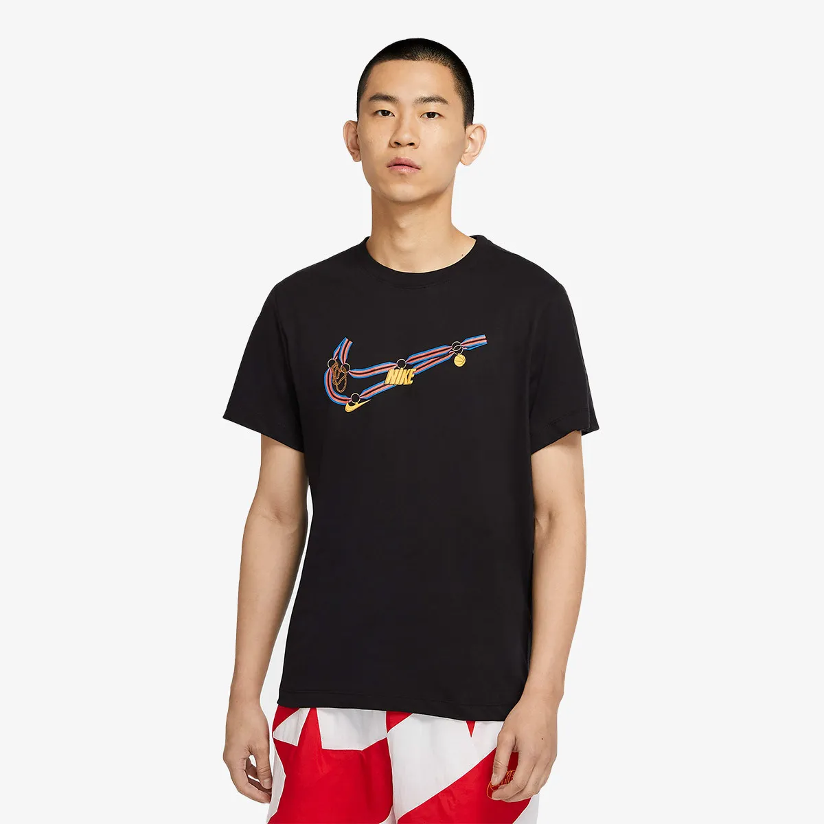 NIKE Majica M NK DRY MEDALLION SWSH TEE 