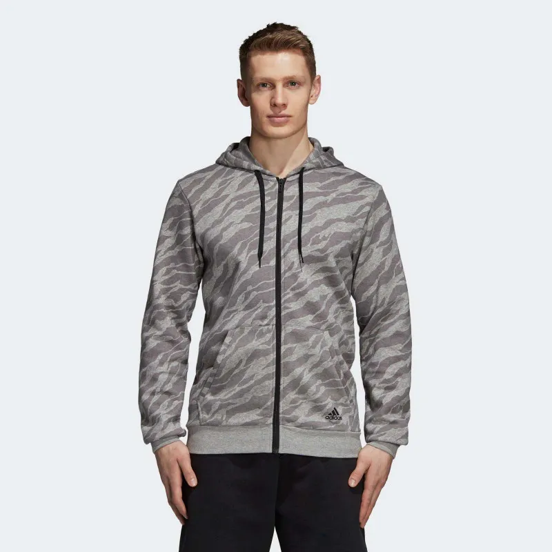 ADIDAS Dukserica ESS AOP FZ HDY